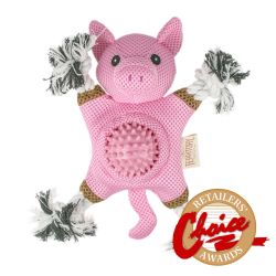 Piggy 2-in-1 Dog Toy