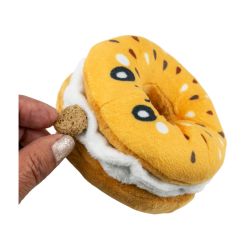 Bagel Hide-and-Treat Dog Toy