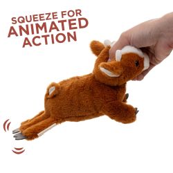 Goat Moving Plush Dog Toy