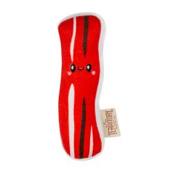Bacon with Squeaker Dog Toy