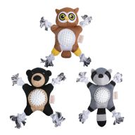 Woodland Critters 2-in-1 Dog Toy 3-Pack
