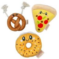 NYC Street Food Dog Toy 3-Pack