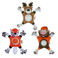 2-in-1 Woodland Dog Toy 3-Pack