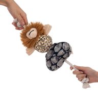 Caveman Treat-and-Tug Dog Toy