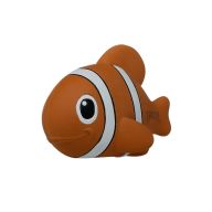 Natural Rubber Clown Fish Squeaker Dog Toy